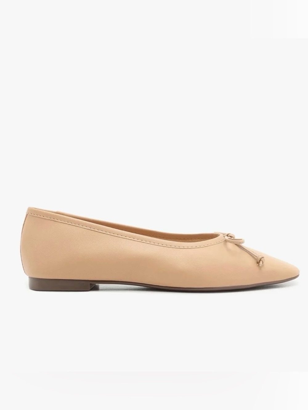 SCHUTZ ARISSA BEIGE LEATHER BALLET
FLAT Sz 6